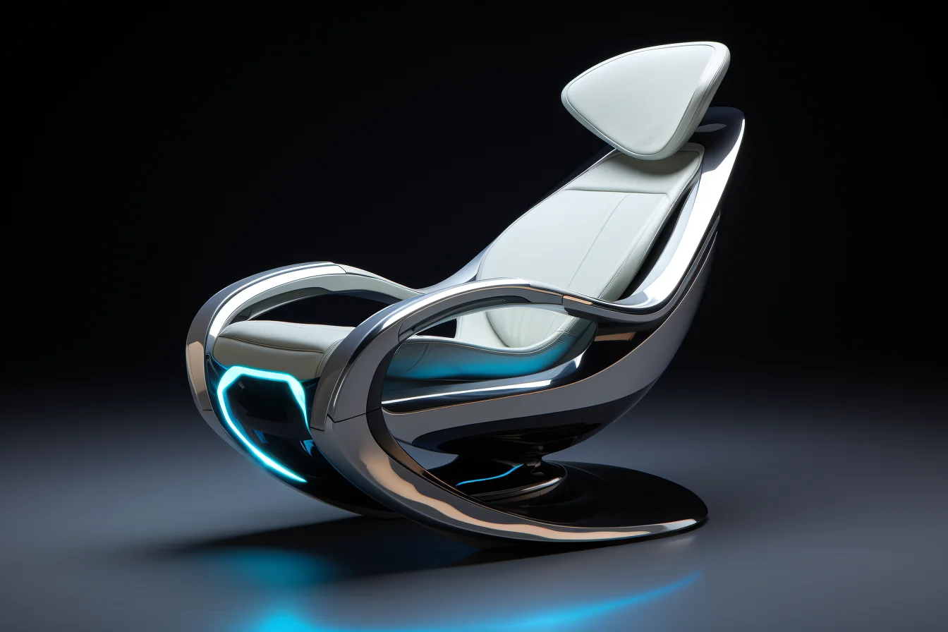 the image of future trend in modern recliner chair